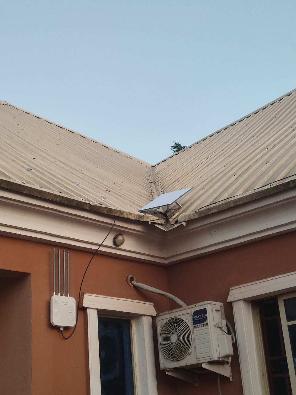 Starlink dish installation